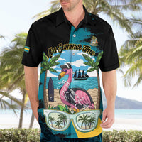 The Bahamas Flamingo Hawaiian Shirt It's Summer Time