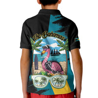 The Bahamas Flamingo Kid Polo Shirt It's Summer Time