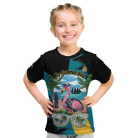 The Bahamas Flamingo Kid T Shirt It's Summer Time