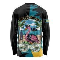 The Bahamas Flamingo Long Sleeve Shirt It's Summer Time