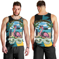 The Bahamas Flamingo Men Tank Top It's Summer Time