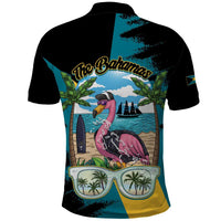 The Bahamas Flamingo Polo Shirt It's Summer Time
