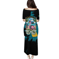 The Bahamas Flamingo Puletasi It's Summer Time