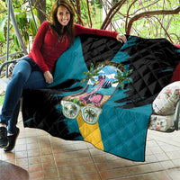 The Bahamas Flamingo Quilt It's Summer Time