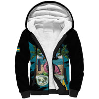 The Bahamas Flamingo Sherpa Hoodie It's Summer Time