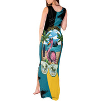 The Bahamas Flamingo Tank Maxi Dress It's Summer Time
