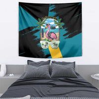 The Bahamas Flamingo Tapestry It's Summer Time