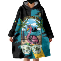 The Bahamas Flamingo Wearable Blanket Hoodie It's Summer Time