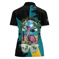The Bahamas Flamingo Women Polo Shirt It's Summer Time