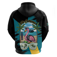 The Bahamas Flamingo Zip Hoodie It's Summer Time