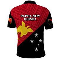 Papua New Guinea Football Polo Shirt Go PNG Polynesian Pattern Sporty Style - Wonder Print Shop