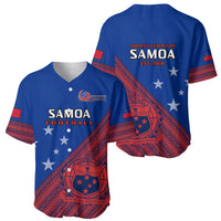 Samoa Football Baseball Jersey Samoan Coat Of Arm Polynesian Sporty Style - Wonder Print Shop
