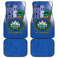 El Salvador Independence Day Car Mats 203rd Anniversary Torogoz Bird - Wonder Print Shop