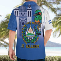 El Salvador Independence Day Hawaiian Shirt 203rd Anniversary Torogoz Bird - Wonder Print Shop