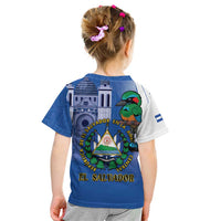 El Salvador Independence Day Kid T Shirt 203rd Anniversary Torogoz Bird - Wonder Print Shop