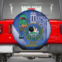 El Salvador Independence Day Spare Tire Cover 203rd Anniversary Torogoz Bird - Wonder Print Shop