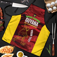 Custom Guyana Cricket Apron Go Amazon Warriors Marble Pattern - Wonder Print Shop