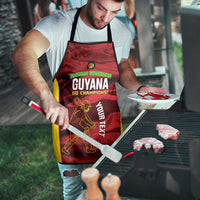 Custom Guyana Cricket Apron Go Amazon Warriors Marble Pattern - Wonder Print Shop