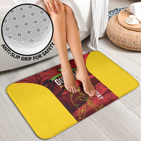 Custom Guyana Cricket Bathroom Set Go Amazon Warriors Marble Pattern - Wonder Print Shop