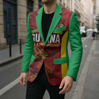 Custom Guyana Cricket Blazer Go Amazon Warriors Marble Pattern - Wonder Print Shop
