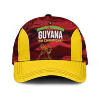 Guyana Cricket Classic Cap Go Amazon Warriors Marble Pattern - Wonder Print Shop