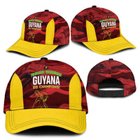 Guyana Cricket Classic Cap Go Amazon Warriors Marble Pattern - Wonder Print Shop