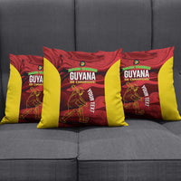 Custom Guyana Cricket Pillow Cover Go Amazon Warriors Marble Pattern - Wonder Print Shop