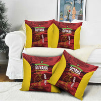 Custom Guyana Cricket Pillow Cover Go Amazon Warriors Marble Pattern - Wonder Print Shop