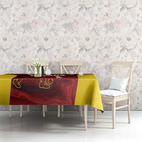 Custom Guyana Cricket Tablecloth Go Amazon Warriors Marble Pattern - Wonder Print Shop