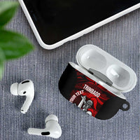 Custom Trinbago Cricket AirPods Case Go Knight Riders Marble Pattern - Wonder Print Shop
