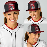 Trinbago Cricket Baseball Net Cap Go Knight Riders Marble Pattern - Wonder Print Shop
