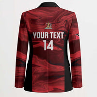 Custom Trinbago Cricket Blazer Go Knight Riders Marble Pattern - Wonder Print Shop