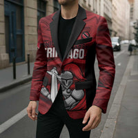 Custom Trinbago Cricket Blazer Go Knight Riders Marble Pattern - Wonder Print Shop