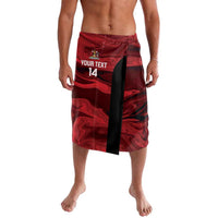 Custom Trinbago Cricket Lavalava Go Knight Riders Marble Pattern - Wonder Print Shop