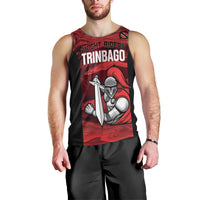 Custom Trinbago Cricket Men Tank Top Go Knight Riders Marble Pattern - Wonder Print Shop