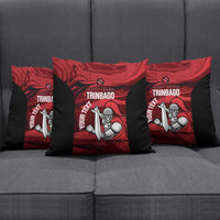 Custom Trinbago Cricket Pillow Cover Go Knight Riders Marble Pattern - Wonder Print Shop