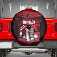 Custom Trinbago Cricket Spare Tire Cover Go Knight Riders Marble Pattern - Wonder Print Shop