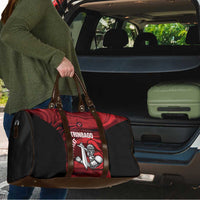 Custom Trinbago Cricket Travel Bag Go Knight Riders Marble Pattern - Wonder Print Shop