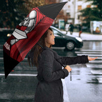 Custom Trinbago Cricket Umbrella Go Knight Riders Marble Pattern - Wonder Print Shop