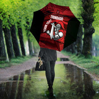 Custom Trinbago Cricket Umbrella Go Knight Riders Marble Pattern - Wonder Print Shop