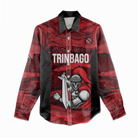 Custom Trinbago Cricket Women Casual Shirt Go Knight Riders Marble Pattern - Wonder Print Shop