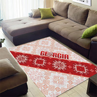 Georgia Rugby 2026 Area Rug Georgian Folk Pattern