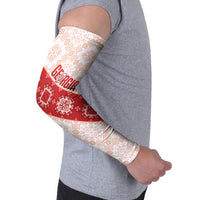 Custom Georgia Rugby 2026 Arm Sleeves Georgian Folk Pattern