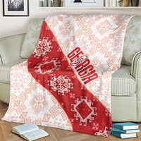 Georgia Rugby 2026 Blanket Georgian Folk Pattern