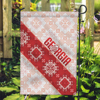 Georgia Rugby 2026 Garden Flag Georgian Folk Pattern