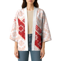 Custom Georgia Rugby 2026 Kimono Georgian Folk Pattern
