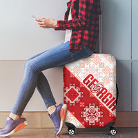 Georgia Rugby 2026 Luggage Cover Georgian Folk Pattern
