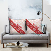 Georgia Rugby 2026 Pillow Cover Georgian Folk Pattern