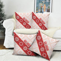 Georgia Rugby 2026 Pillow Cover Georgian Folk Pattern