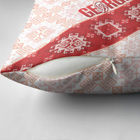 Georgia Rugby 2026 Pillow Cover Georgian Folk Pattern